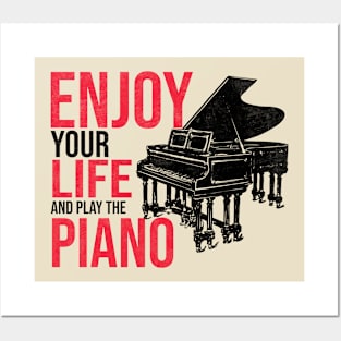 piano Posters and Art